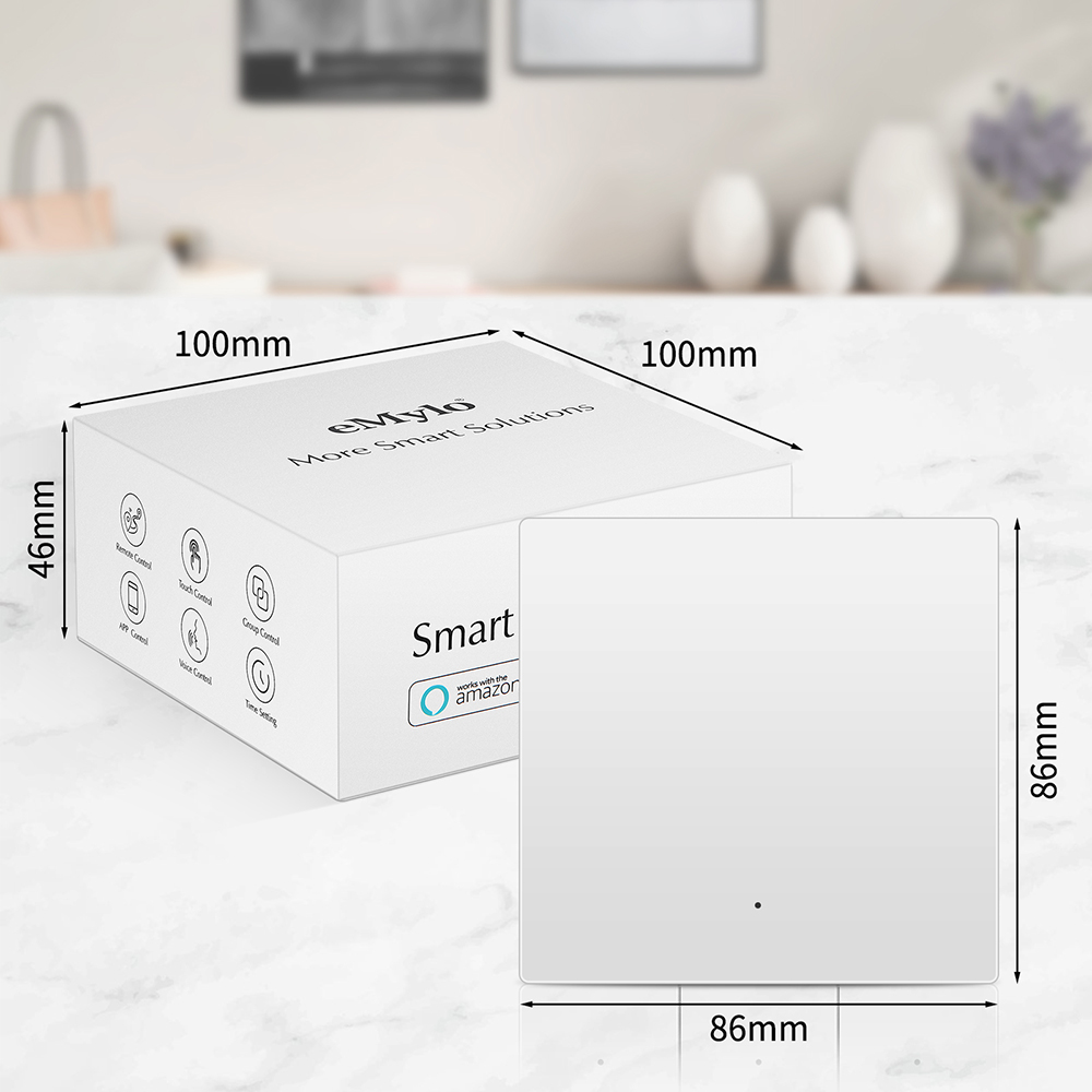 1 Gang WiFi Smart Button Switch – eMylo